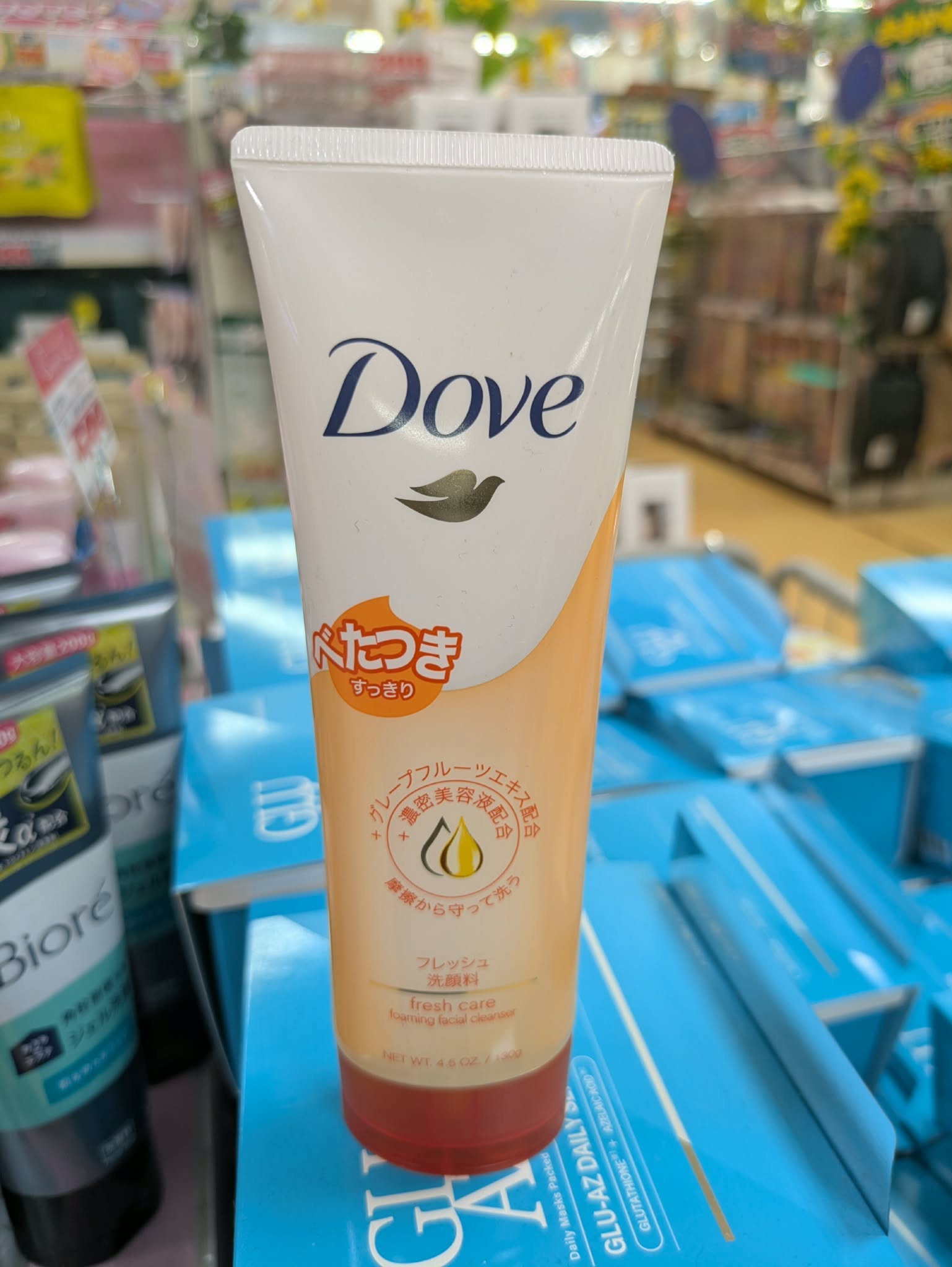 Dove Fresh Care Foaming Facial Cleanser Grapefruit 130g – জাপানি ফেসওয়াশ Bangladesh