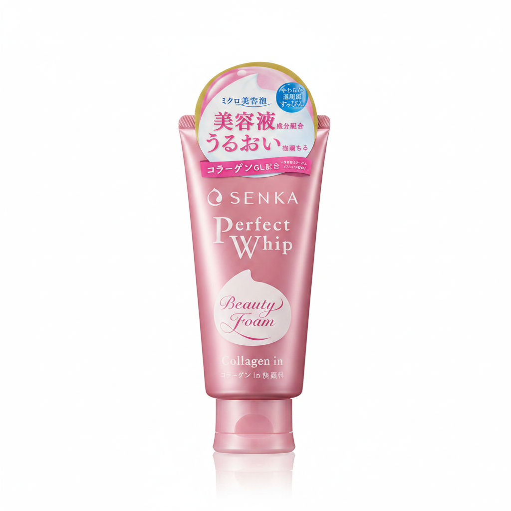 Senka Perfect Whip Beauty Foam Collagen In – Japanese Face Wash Bangladesh Buy Online