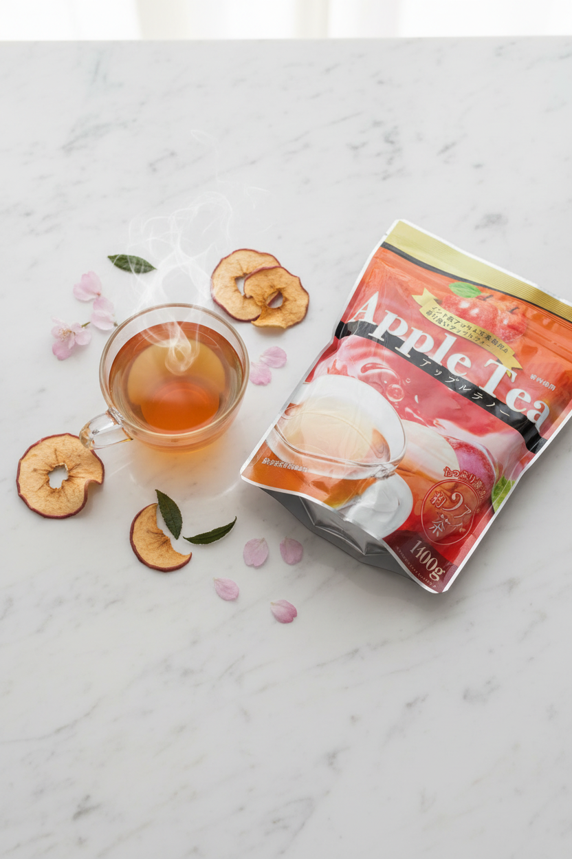 জাপানি আপেল টি Pinterest UGC ad - Japan import apple tea Bangladesh