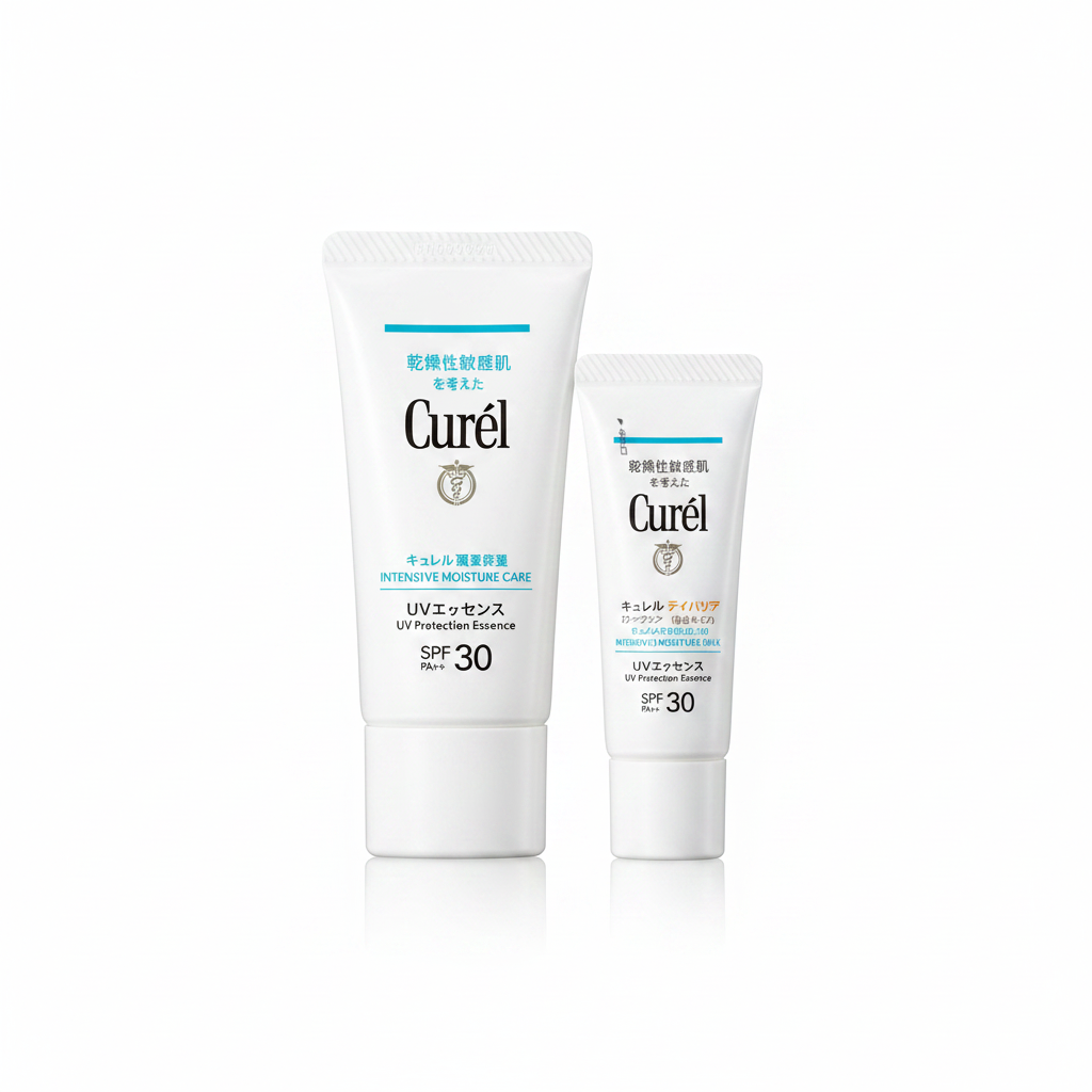 Curél UV Protection Essence SPF 30 PA++ Japanese Sunscreen Set for Sensitive Skin - Authentic Import Bangladesh