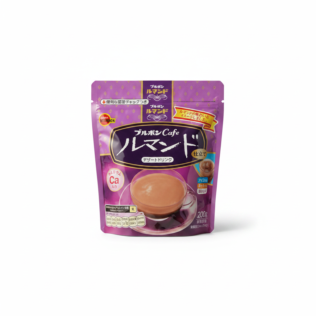 Bourbon Cafe Lumonde Dessert Drink 200g Japan Original - Japanese Powder Drink Bangladesh