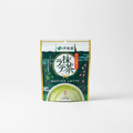 Ito En Matcha Latte 180g studio product photo – Japanese green tea latte powder on white background